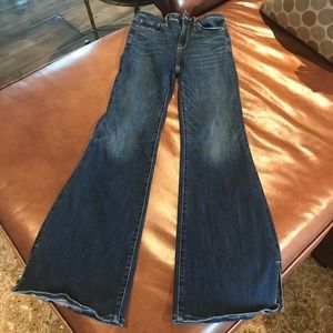 American Eagle Super Hi Rise Flare